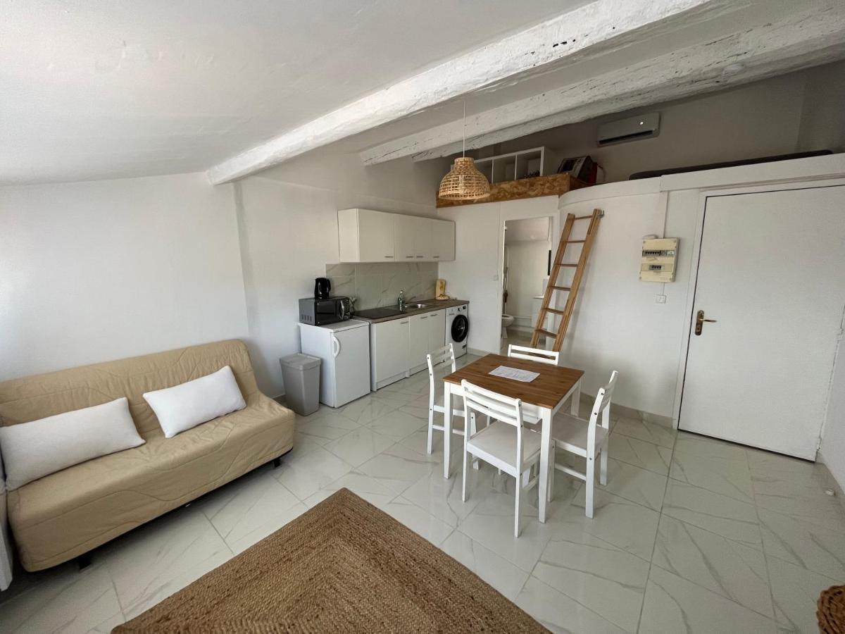 Studio Centre Ville Les Arcs Avec Vue Sur Massif Des Maures Exterior photo